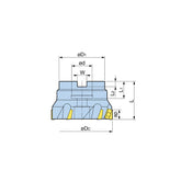 Arbor Type  Fullcut Mill FCR Type  FMH22/27 - Big-tools Industrial Supply Tools for Metal Cutting